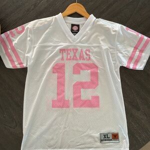 Texas Pink and White Jersey